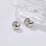 925 Sterling Silver Hoops Earrings for Women Minimalist Boho Jewelry