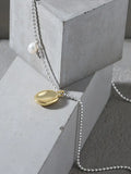 925 Sterling Silver Freshwater Pearl Bead Pendant Necklace