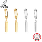 925 Sterling Silver Hoops Earrings for Women, Fine Jewelry