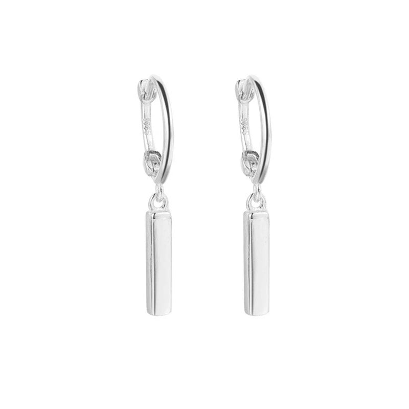 925 Sterling Silver Hoops Earrings for Women, Fine Jewelry