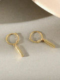 925 Sterling Silver Hoops Earrings for Women, Fine Jewelry