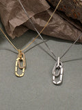 S'STEEL 925 Sterling Silver Zircon Pendant Necklace for Women