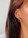 925 Sterling Silver Thin Hoop Earrings - Wedding Accessories