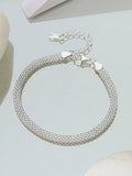 925 Sterling Sliver Bracelet for Women Punk Style Fine Jewelry