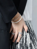 Baroque Pearl Bracelet Sterling Silver 925 Bohemian Personalized Gift