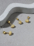 925 Silver Geometric Earrings