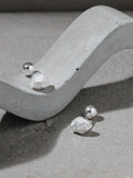 925 Silver Geometric Earrings