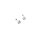 925 Silver Geometric Earrings