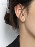 925 Silver Geometric Earrings