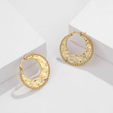 S'STEEL Geometric Irregular Earrings 925 Sterling Silver Hip Hop Earring