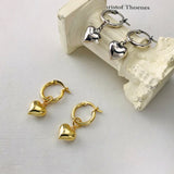 S'STEEL Gothic Drop Earrings Silver 925 Sterling