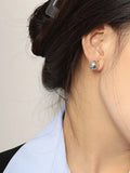 Sterling Silver Hoops Earrings Minimalist Boho Personalized Jewelry