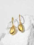 S'STEEL Irregular Bean 925 Stud Earrings Gift For Women