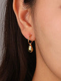 S'STEEL Irregular Bean 925 Stud Earrings Gift For Women
