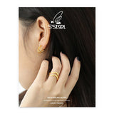 925 Silver Stud Earrings Zircon Earings Jewelry