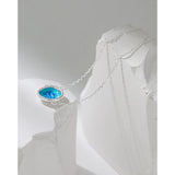 Irregular Round 925 Sterling Silver Enamel Bracelet - Women's Fine Jewelry