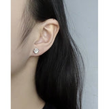 S'STEEL Agate Sterling Silver 925 Hypoallergenic Earrings