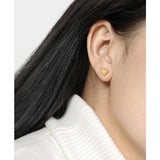 925 Silver Small Heart Studs Earings Women
