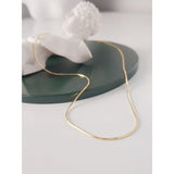 925 Silver Necklace For Girls Snake Chains Necklaces