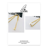 925 Sterling Silver Chain Shell Pearl Bracelet for Women