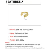 925 Silver Clip On Earrings for Women