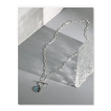 Labradorite Pendant Necklace 925 Silver