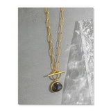 Labradorite Pendant Necklace 925 Silver