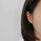 S925 Sterling Silver Clip On Earrings for Women Ear Cuff Jewelry