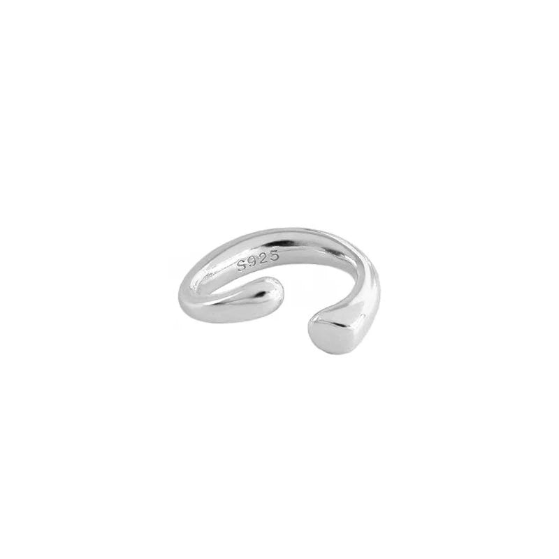 S925 Sterling Silver Clip On Earrings for Women Ear Cuff Jewelry