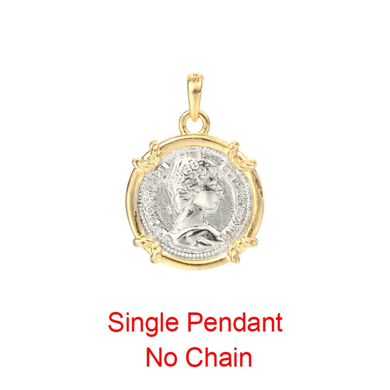 925 Sterling Silver Layered Pendants for Women