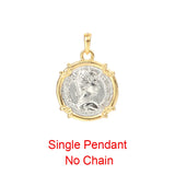 925 Sterling Silver Layered Pendants for Women