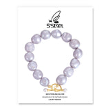 Sterling Silver 925 Bracelet Shell Pearl Gift Women Fine Jewellery