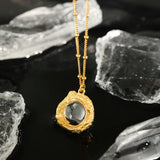 925 Silver Bead Chain Necklace for Women Geometric Choker Gift Jewelry