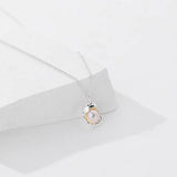 S925 Sterling Silver Pearl Pendant Necklace for Women
