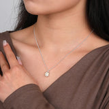S925 Sterling Silver Pearl Pendant Necklace for Women