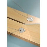 925 Silver Angel Necklaces for Women Statement Party Jewelry