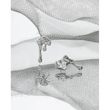 S'STEEL Pure Silver 925 Stud Earrings For Women's Earrings