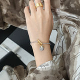 Real 925 Sterling Silver Bracelet For Women