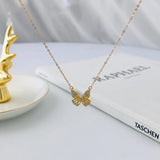 S'STEEL Butterfly Fairy Necklace 925 Sterling Silver Pendant