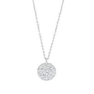 S'STEEL Round Card Zircon Necklace Sterling Silver S925 Chains Necklaces Y2K