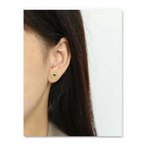 Small Gothic Earrings 925 Sterling Silver Studs