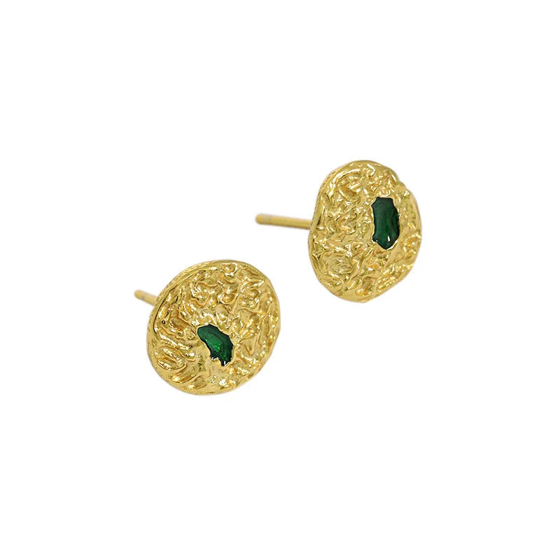 Small Gothic Earrings 925 Sterling Silver Studs