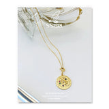 S'STEEL Round Pendant 925 Sterling Silver Women Accessories Necklace