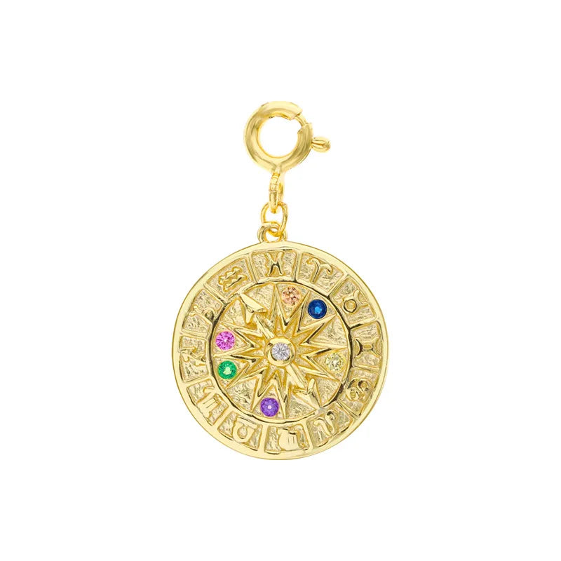 S'STEEL Round Pendant 925 Sterling Silver Women Accessories Necklace