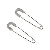 Safety Pin Hoop Earrings 18K 925 Sterling Silver Minimalist Jewelry