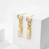 925 Silver Bohemian Drop Earrings For Women Piercing Jewelry