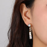925 Silver Bohemian Drop Earrings For Women Piercing Jewelry