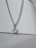 S'STEEL Silver 925 Pendant Necklace Heart Necklaces