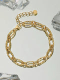 S'STEEL Sterling Silver 925 Bracelet Hip Hop Gift For Women