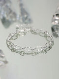 S'STEEL Sterling Silver 925 Bracelet Hip Hop Gift For Women